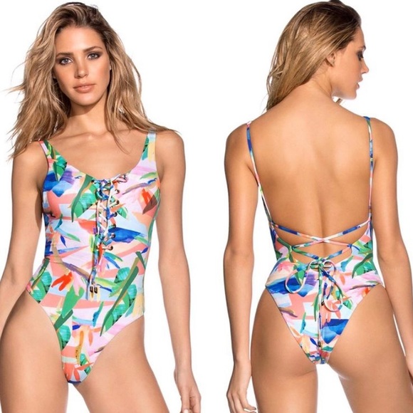 Maaji Other - NEW Maaji Heavenly Floral/Aqua One Piece